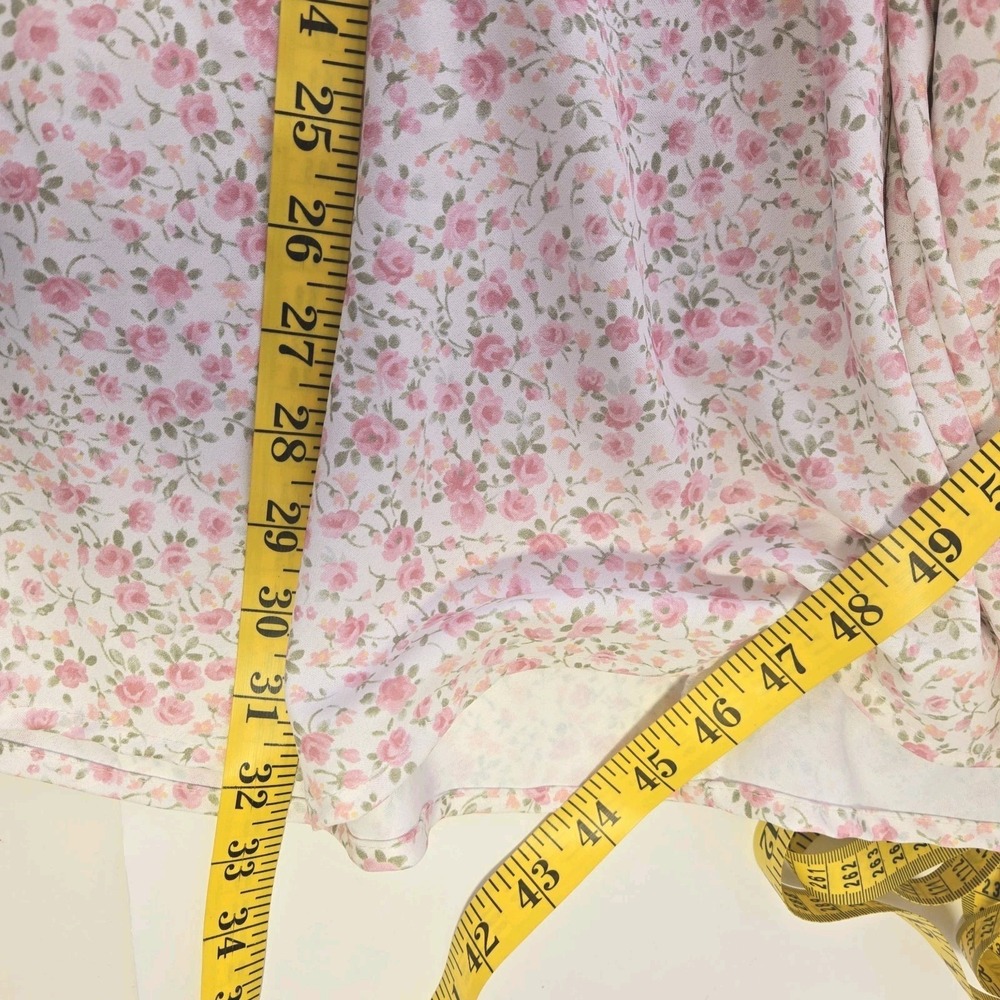 Alter'd State Pink Floral Midi Skirt Size‎ S Spring Cottagecore Coquette Boho - Picture 11 of 11